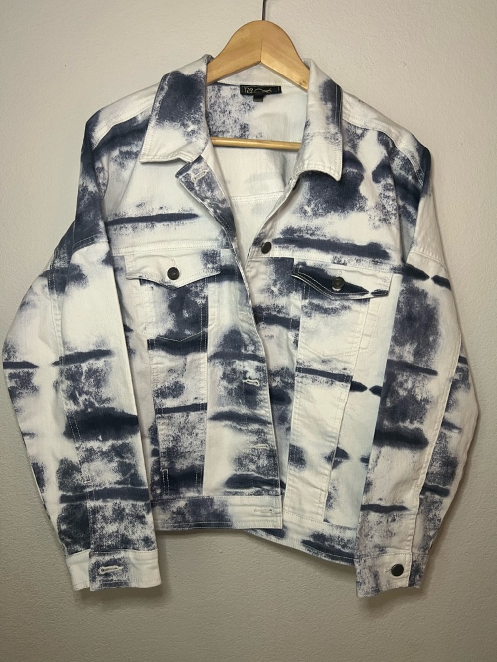 DG2 Diane Gilman Denim Jacket Size L
